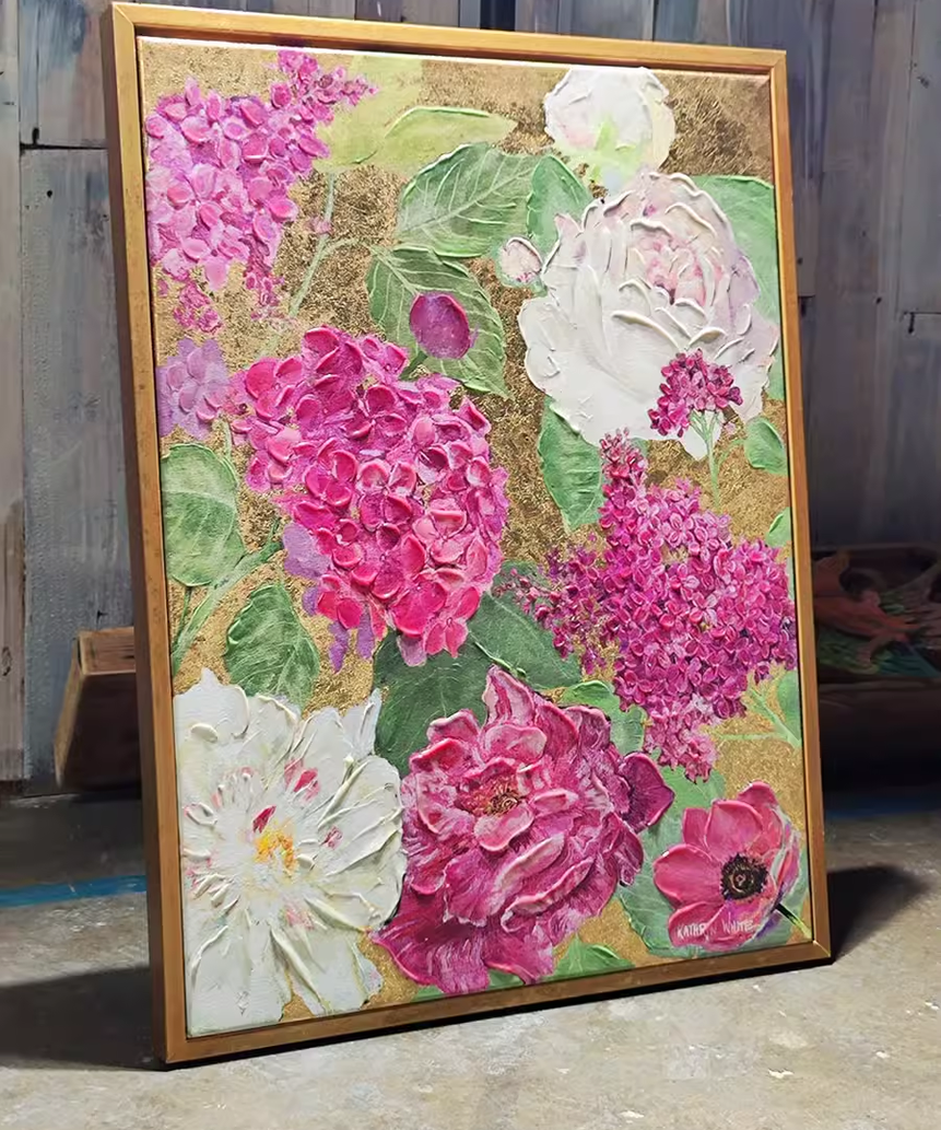 Beautiful Pink White Flower