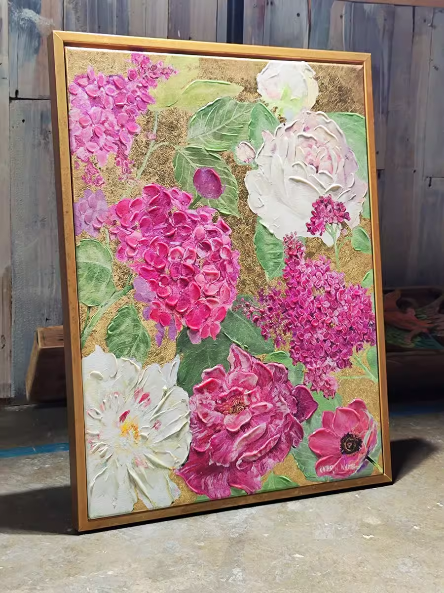 Beautiful Pink White Flower