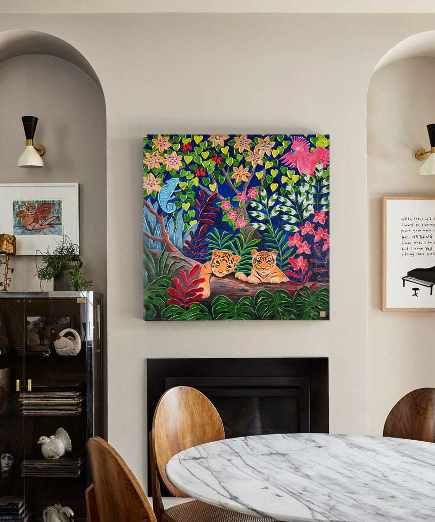 Tiger Babies in Jungle