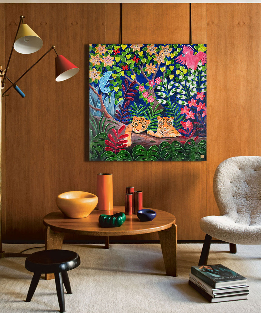 Tiger Babies in Jungle