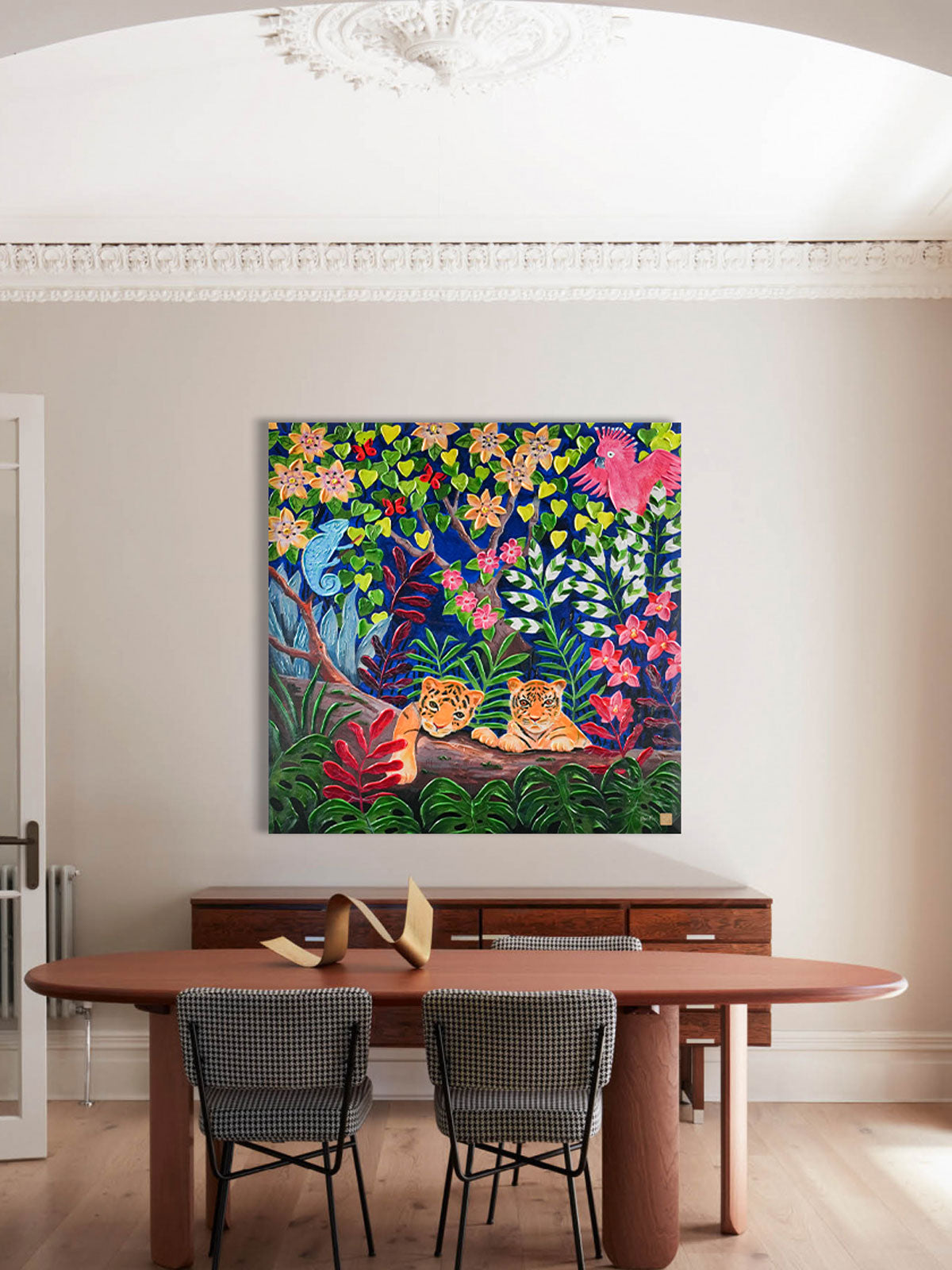 Tiger Babies in Jungle