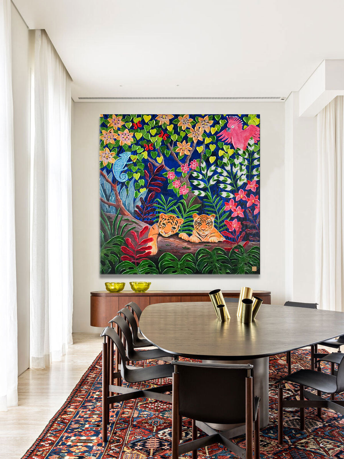 Tiger Babies in Jungle