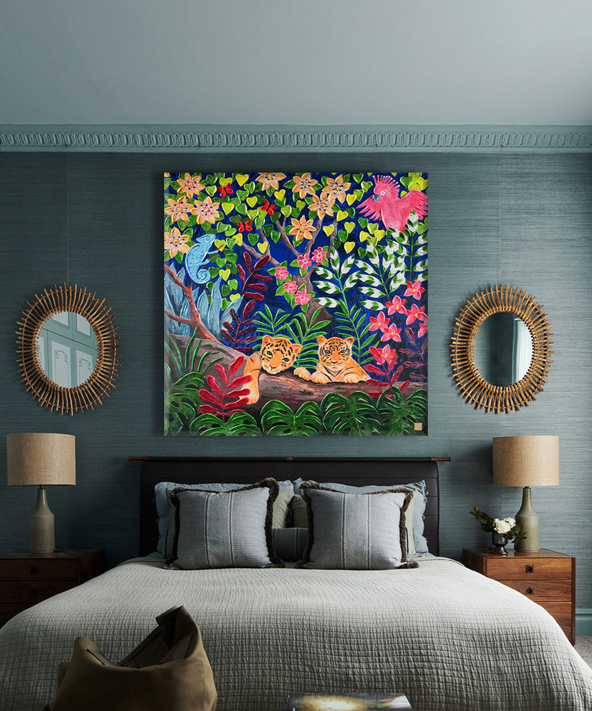 Tiger Babies in Jungle