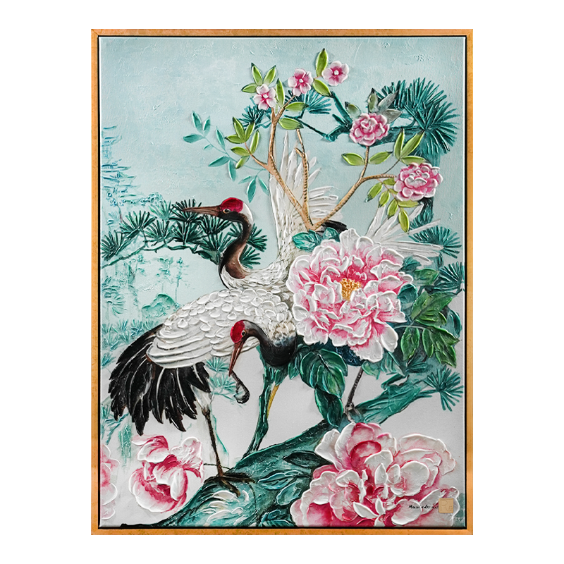 Birds & Flowers
